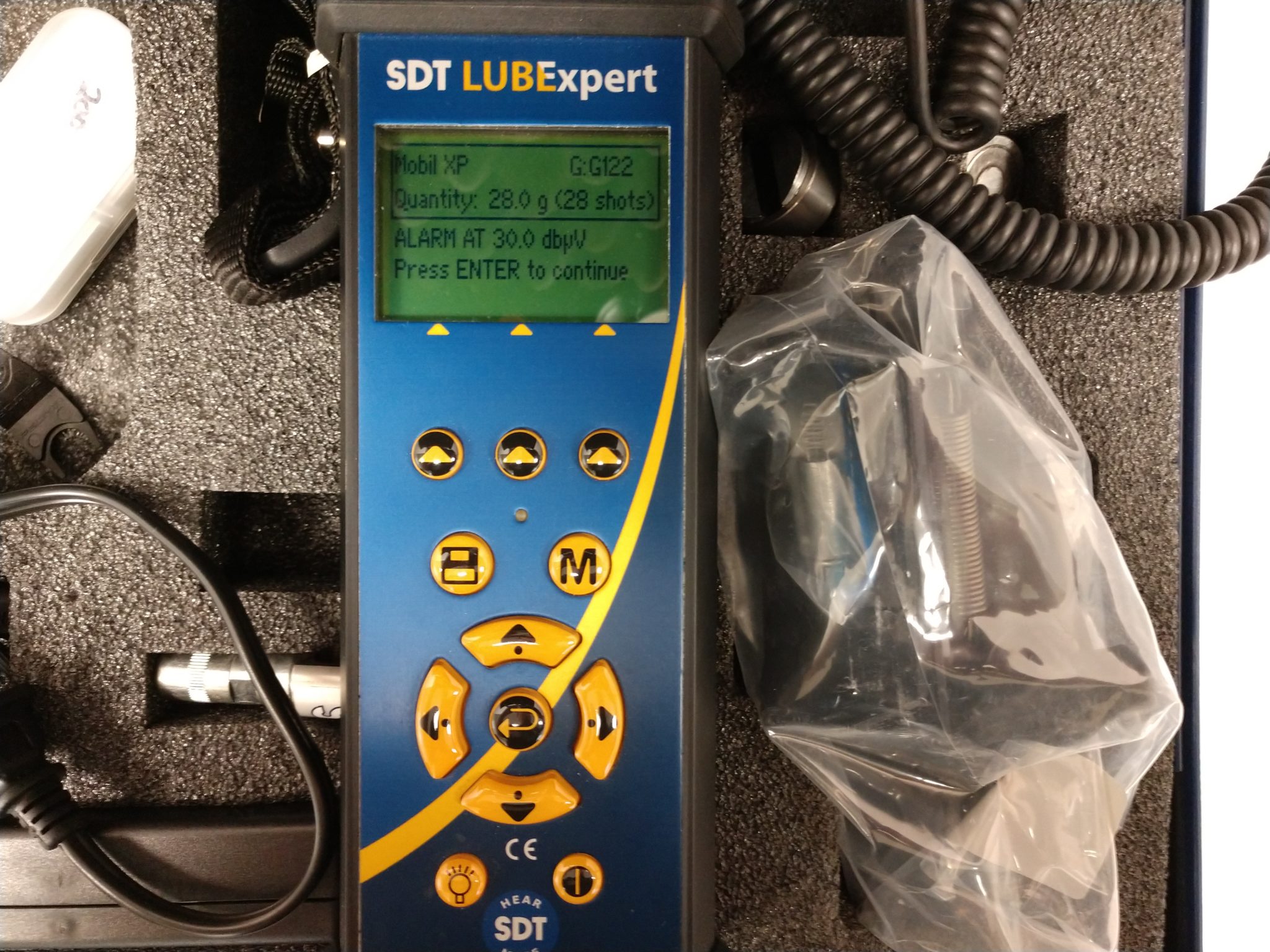 SDT LUBExpert Ultrasound tool Precise Vibration & Alignment